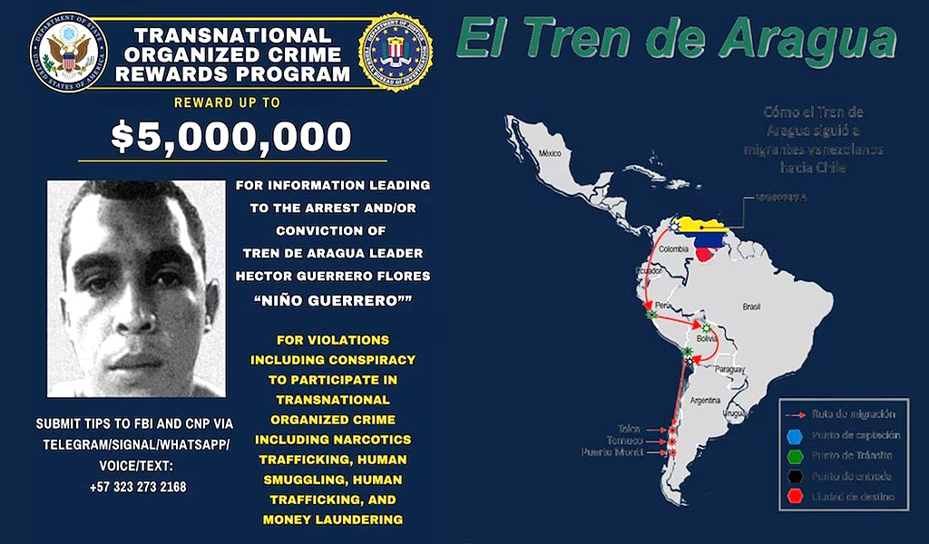 Estos son los 10 criminales más buscados en Venezuela 