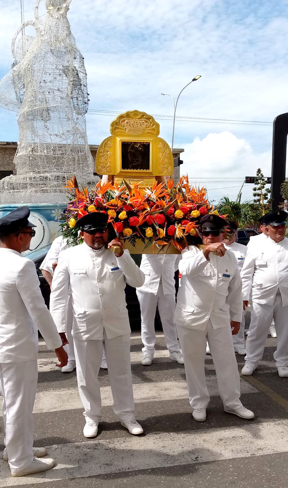 Imagen de la Virgen Chiquinquirá Cabimas 