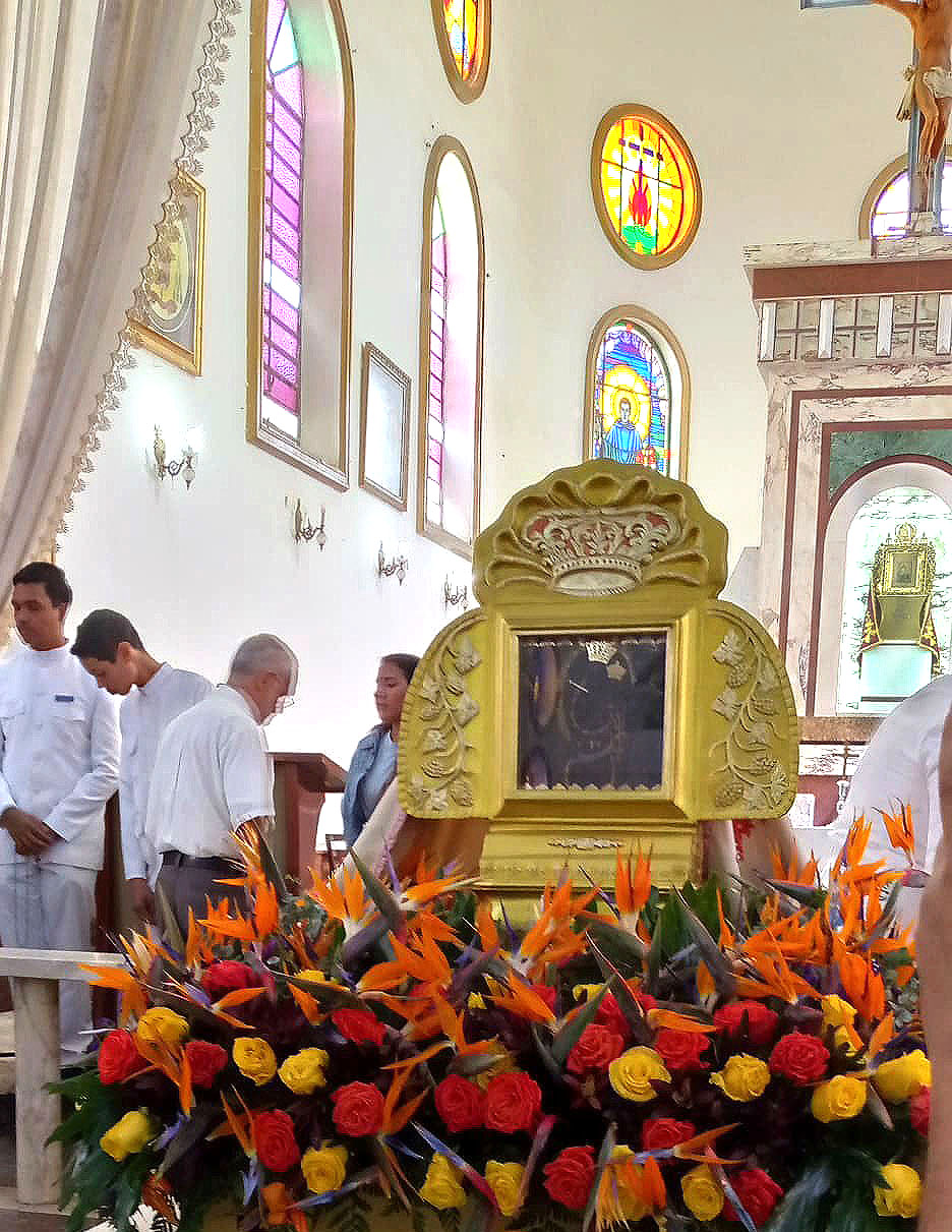 Imagen de la Virgen Chiquinquirá Cabimas 