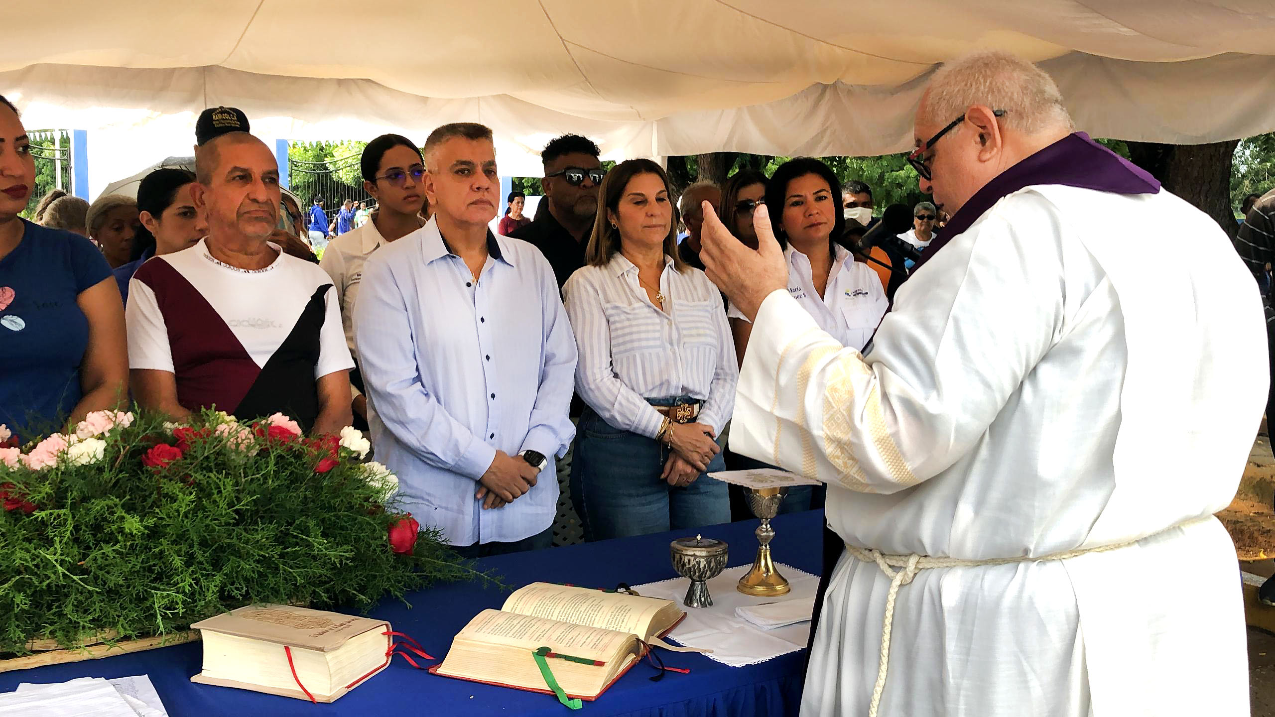 Lagunillas misa para los Fieles Difuntos