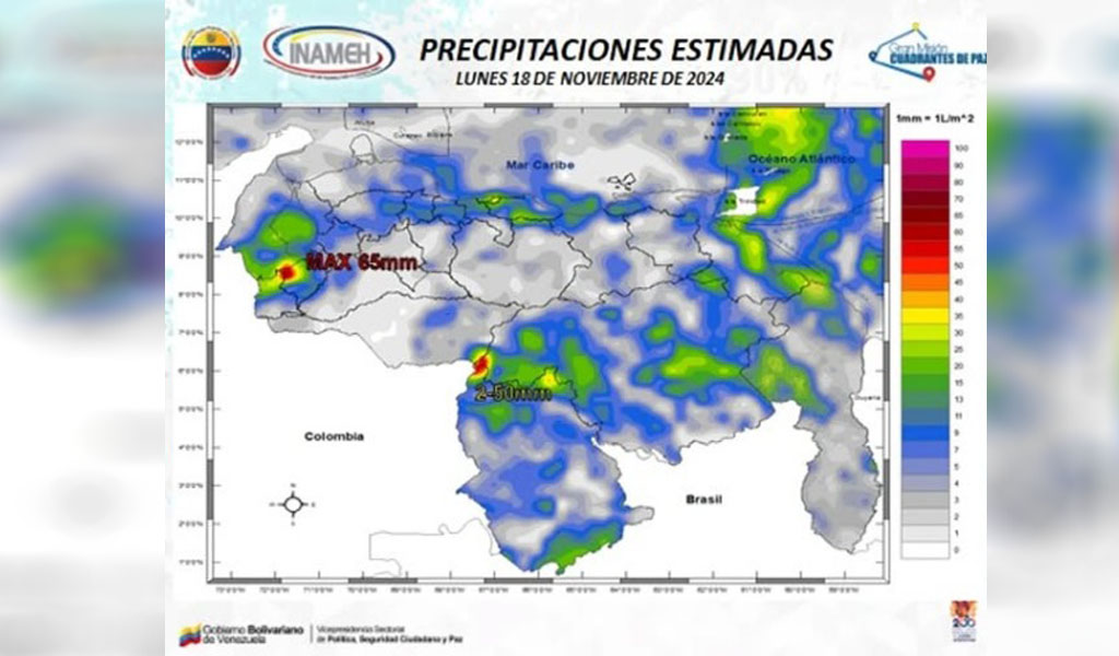 Lluvias en buena parte del Zulia durante el día