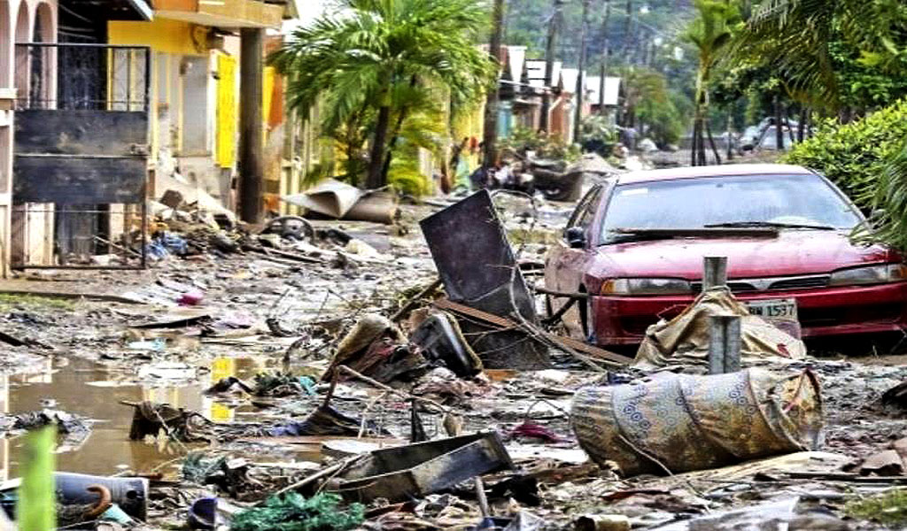 Sara dejó 111.000 afectados en Honduras y avanza desvanecido hacia México