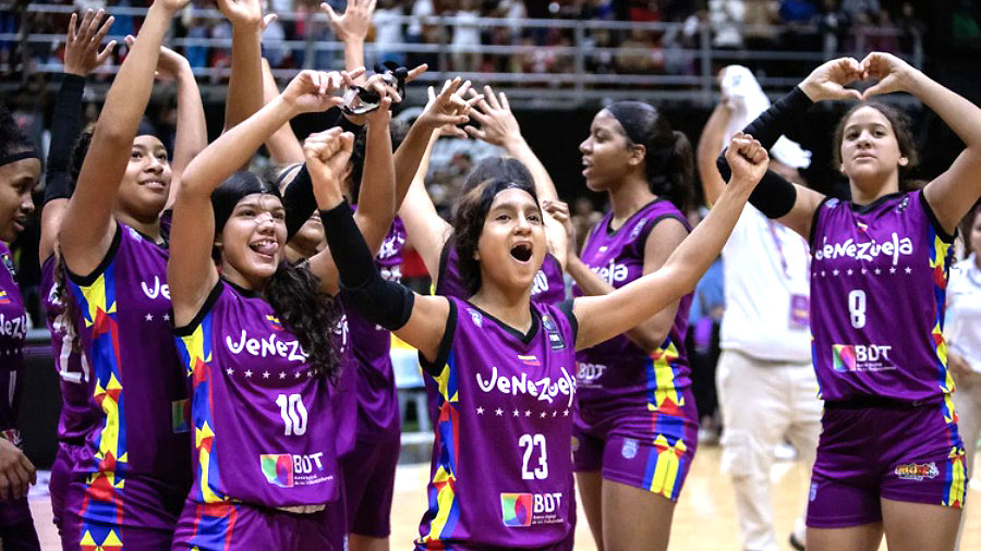 Venezuela gana el oro al vencer a Colombia en el Sudamericano U15 Femenino