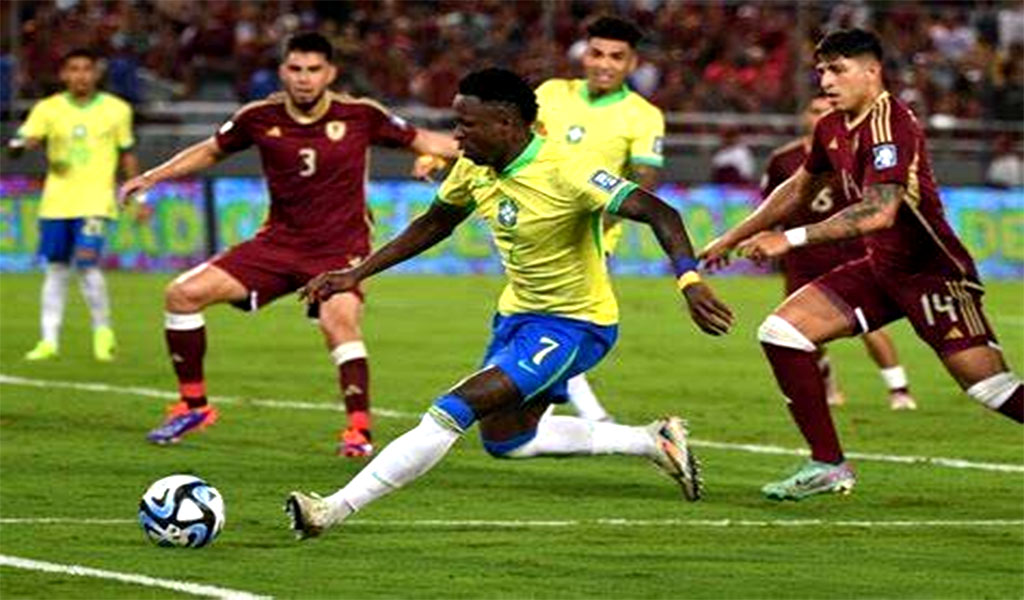 Venezuela igualó con Brasil 1-1