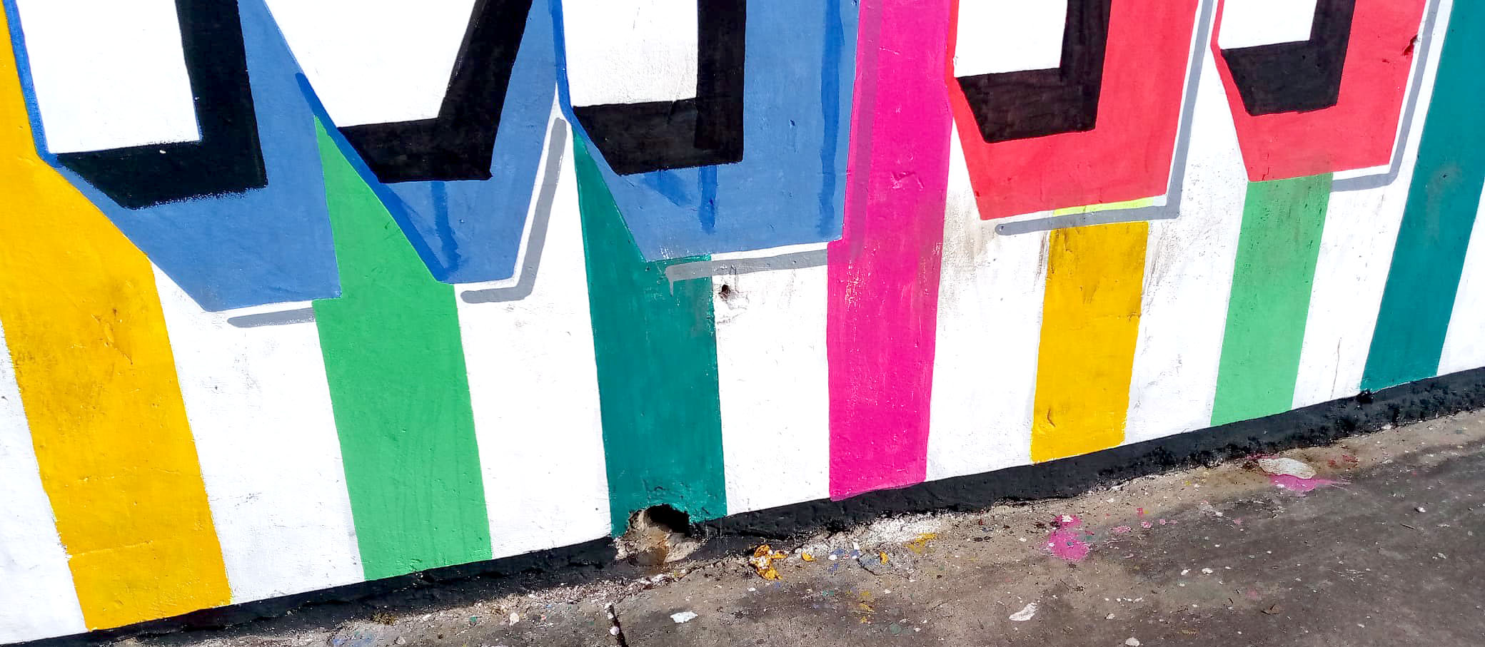 10 murales sufrieron daños en Cabimas 