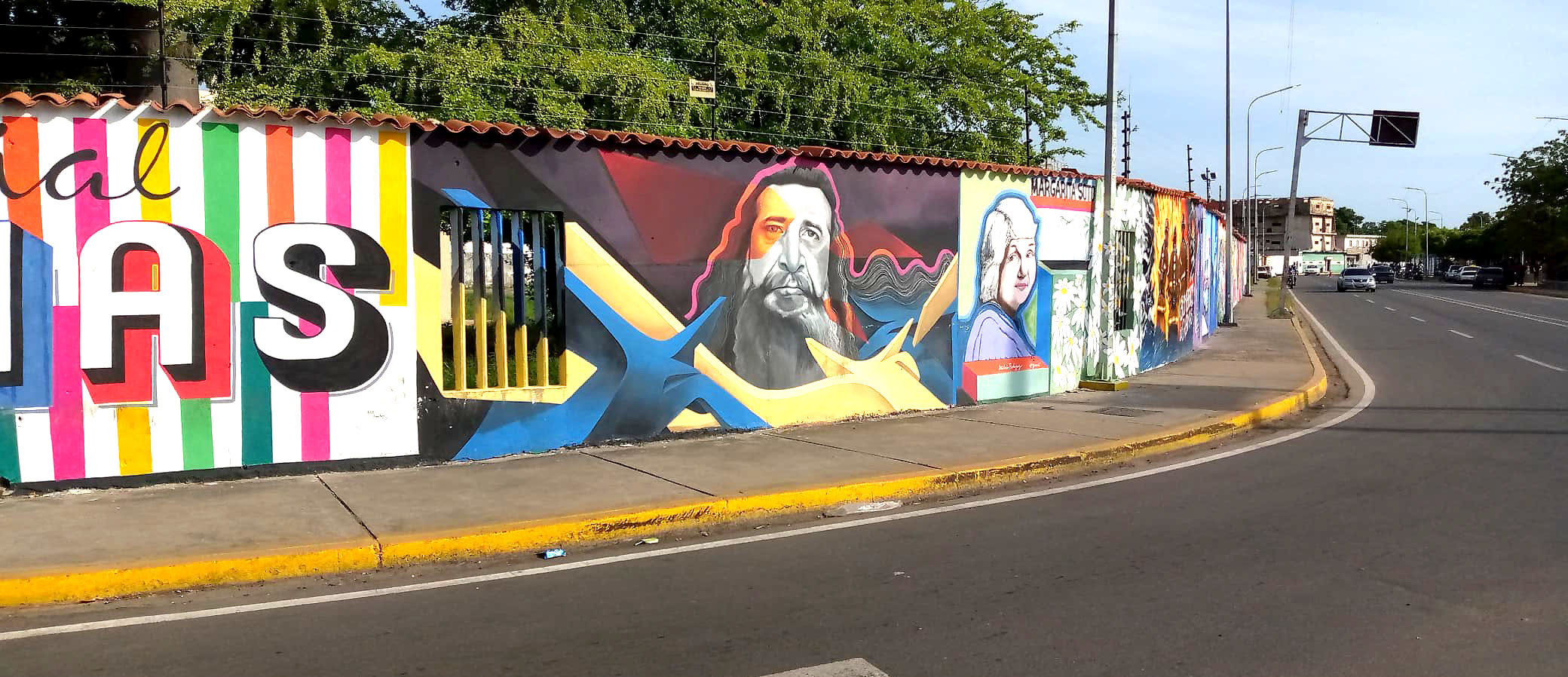 10 murales sufrieron daños en Cabimas 