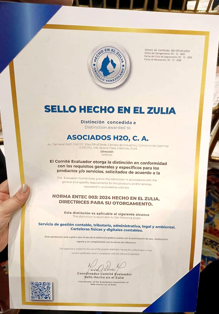 Asociados H2O "Hecho en El Zulia"