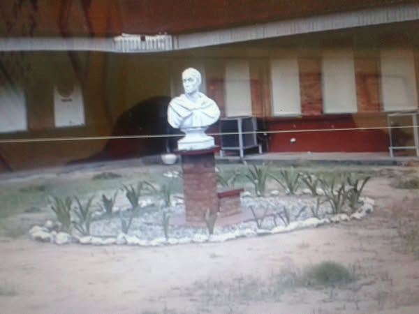 El primer busto de Simón Bolívar en la Costa Oriental del Lago del estado Zulia se colocó en Lagunillas de Tierra en 1930 en una plazoleta del sector Delicias. 
