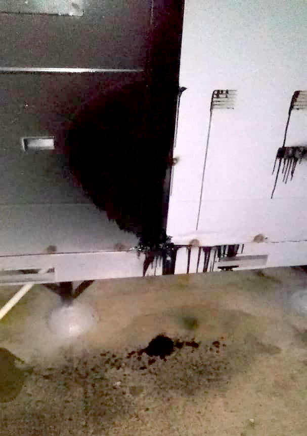 Explotó compresor de aire industrial en Pediatría del Hospital de Cabimas