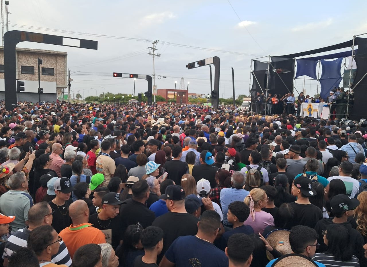 Con misa celebran en Cabimas 500 años de San Benito 