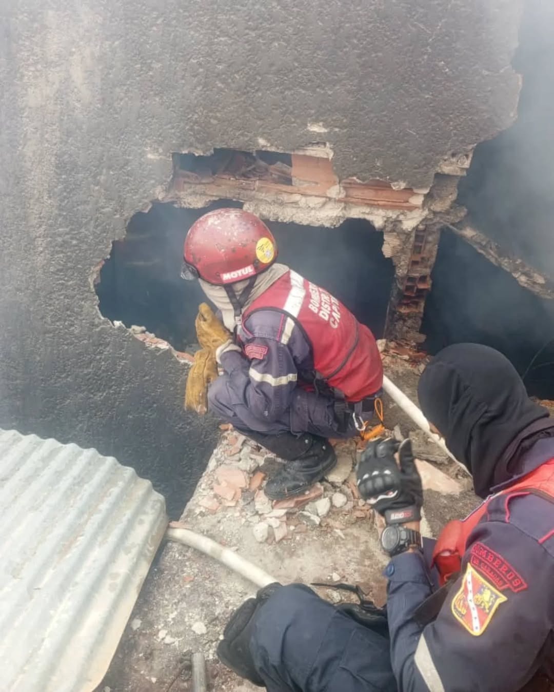 Nueve menores de edad muertos tras incendio en la Panamericana