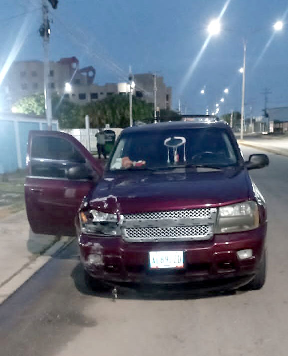 Aprehensión en flagrancia de una mujer
