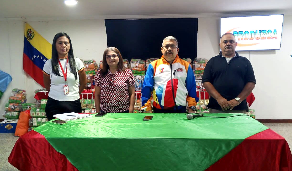 Produzca entregó combo de alimentos y juguetes