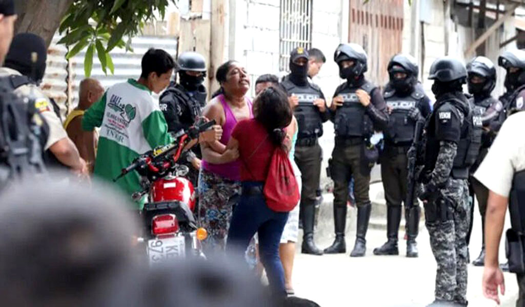 Siete muertos en Ecuador en masacre perpetrada por sicarios