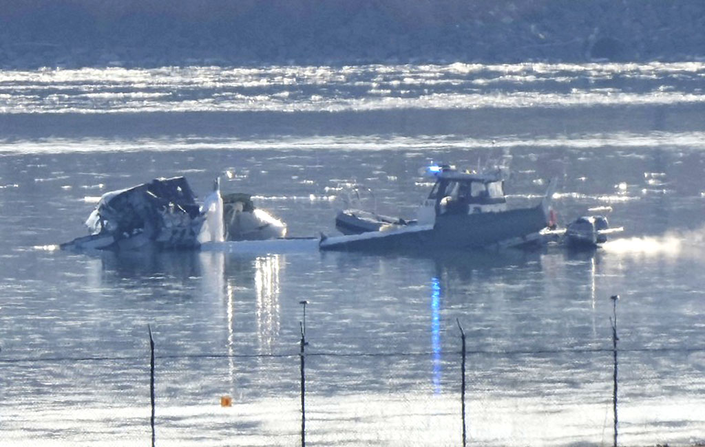 Avión siniestrado en Washington