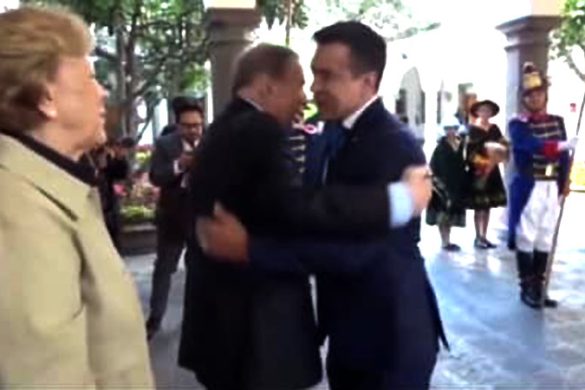 Daniel Noboa recibió a Edmundo González 9 r