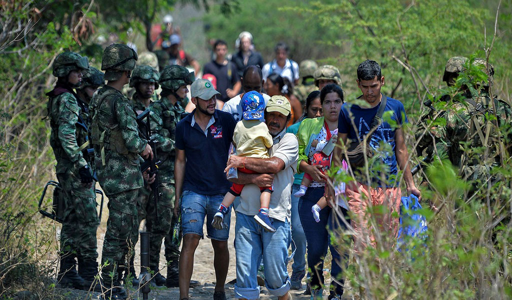 Disidentes de las FARC se entregan a unidad militar en el Catatumbo