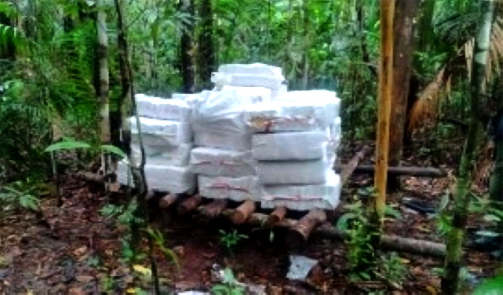 Incautan más de 5 mil kilogramos de droga en el Amazonas