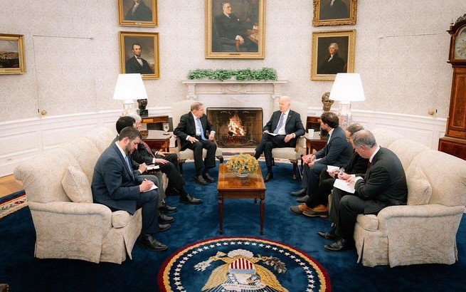 Joe Biden recibió a Edmundo González