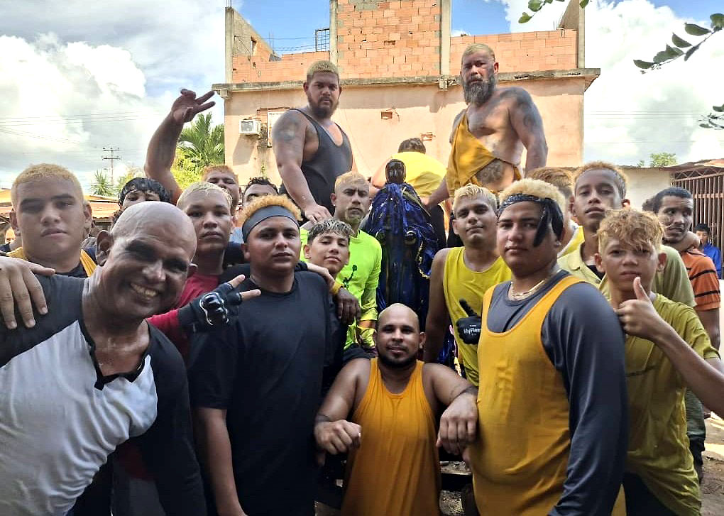 "Los Pelos Amarillos" veneran a San Benito