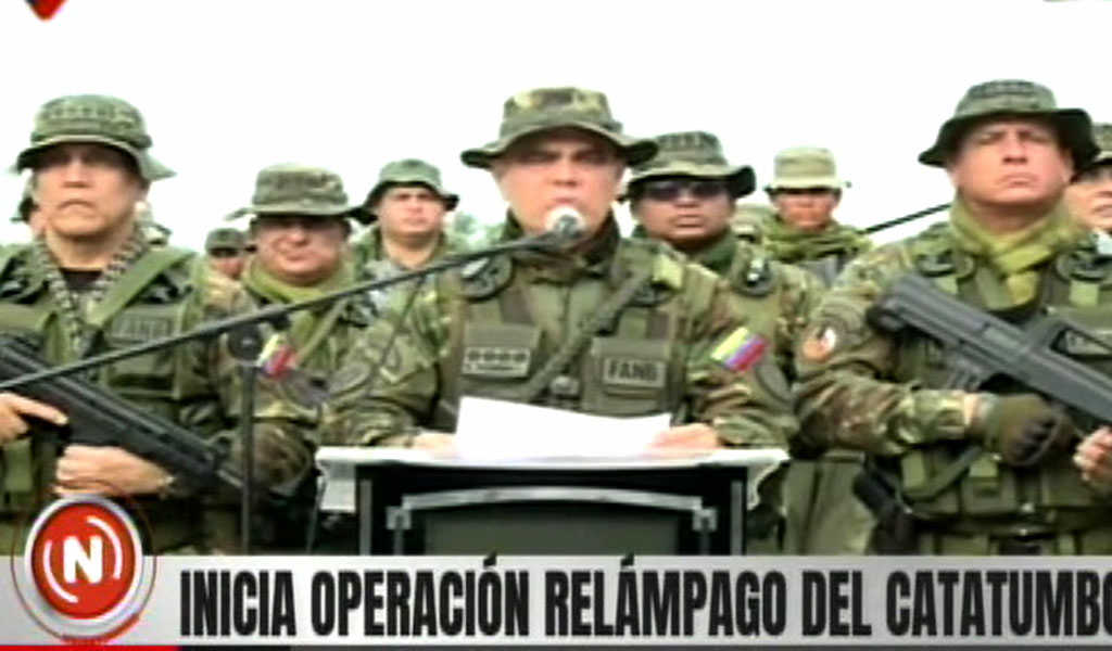  Operaciones “Relámpago del Catatumbo” han incautado 100 toneladas de drogas