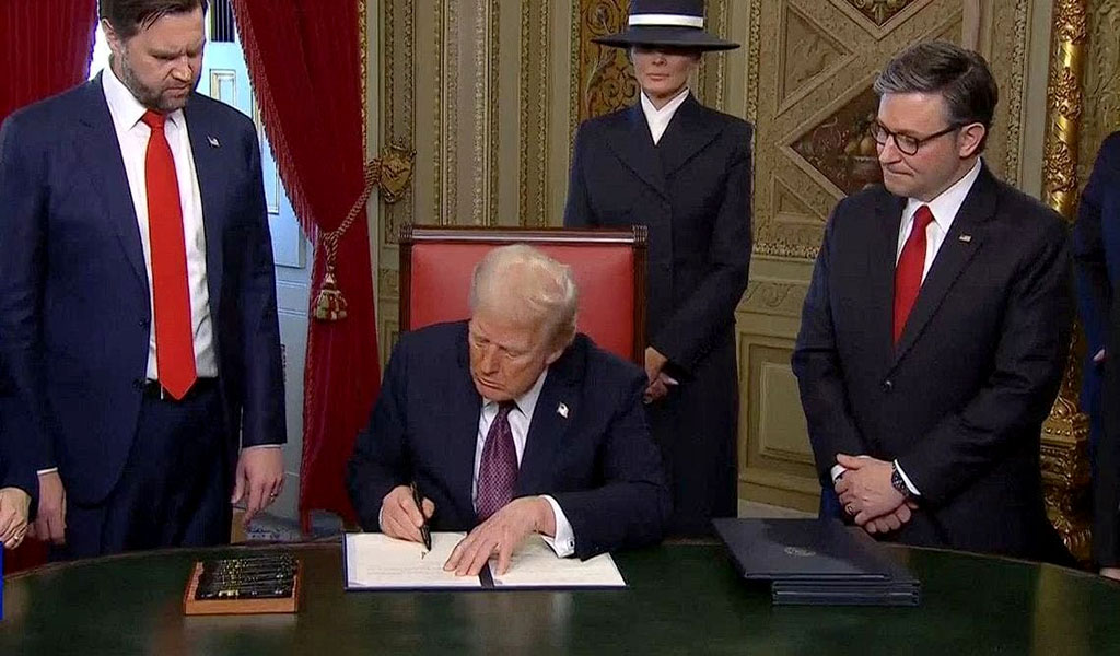 Órdenes ejecutivas que firmó Trump