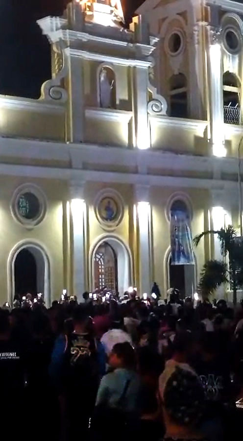 San Benito retornó a las 2: 45 de la madrugada