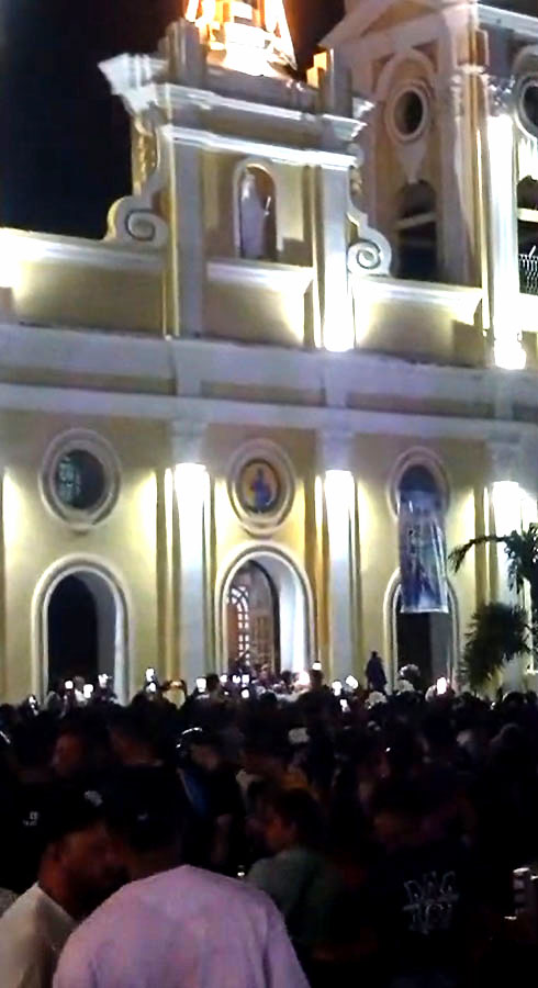 San Benito retornó a las 2: 45 de la madrugada