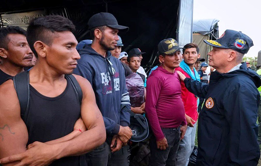 Puntos de atención para desplazados colombianos