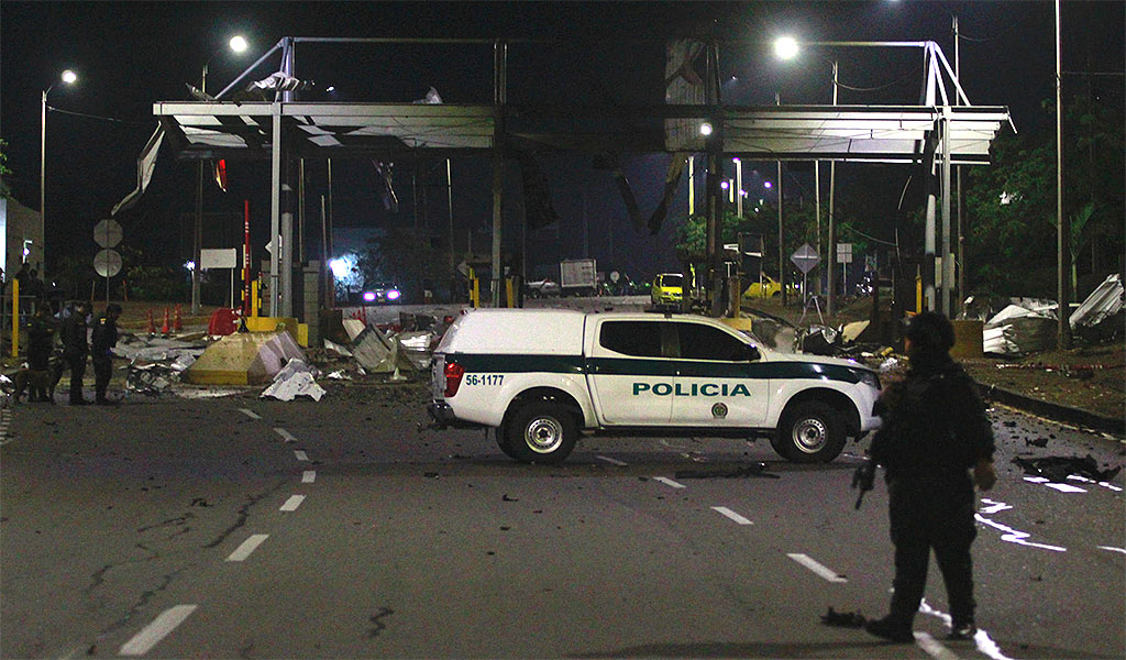 Ataque con explosivos deja cinco heridos en frontera colombo-venezolana