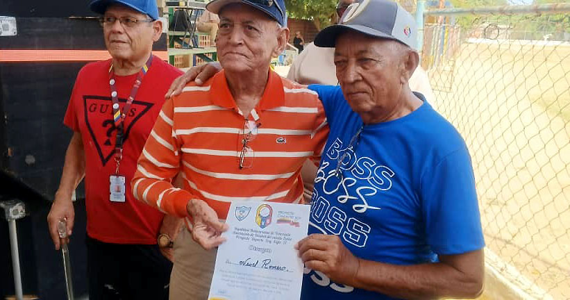 Selección de Béisbol Máster de Zulia del año 1996