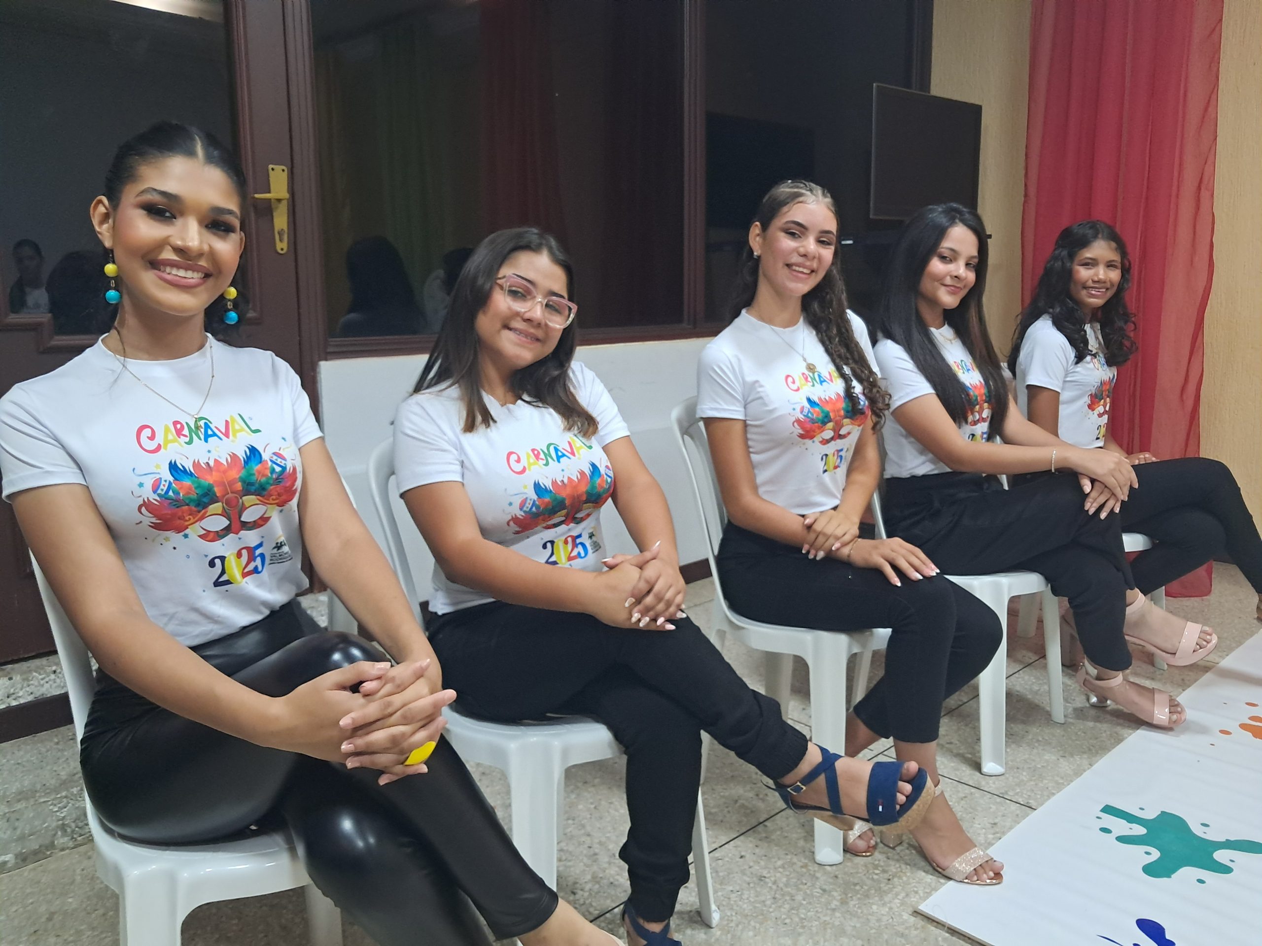 Diez señoritas competirán por la corona en los Carnavales de Valmore Rodríguez 2025 