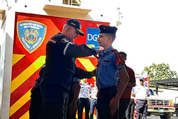 41 Ascensos recibió la Brigada Infantil y Juvenil de Bomberos Cabimas