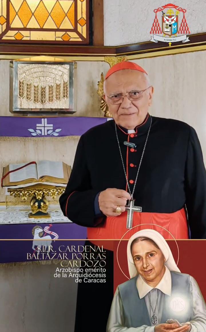 Cardenal Baltasar Porras sobre canonización de Carmen Rendiles