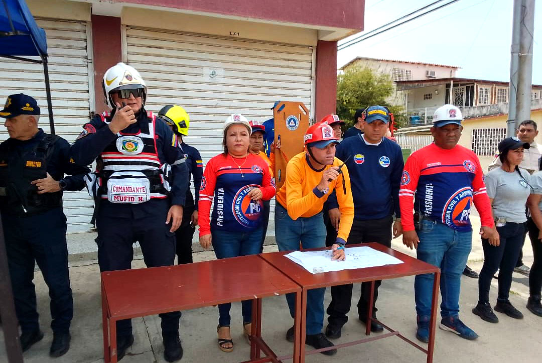 Simulacro de Tsunami Caribe Wave 2025 en Cabimas
