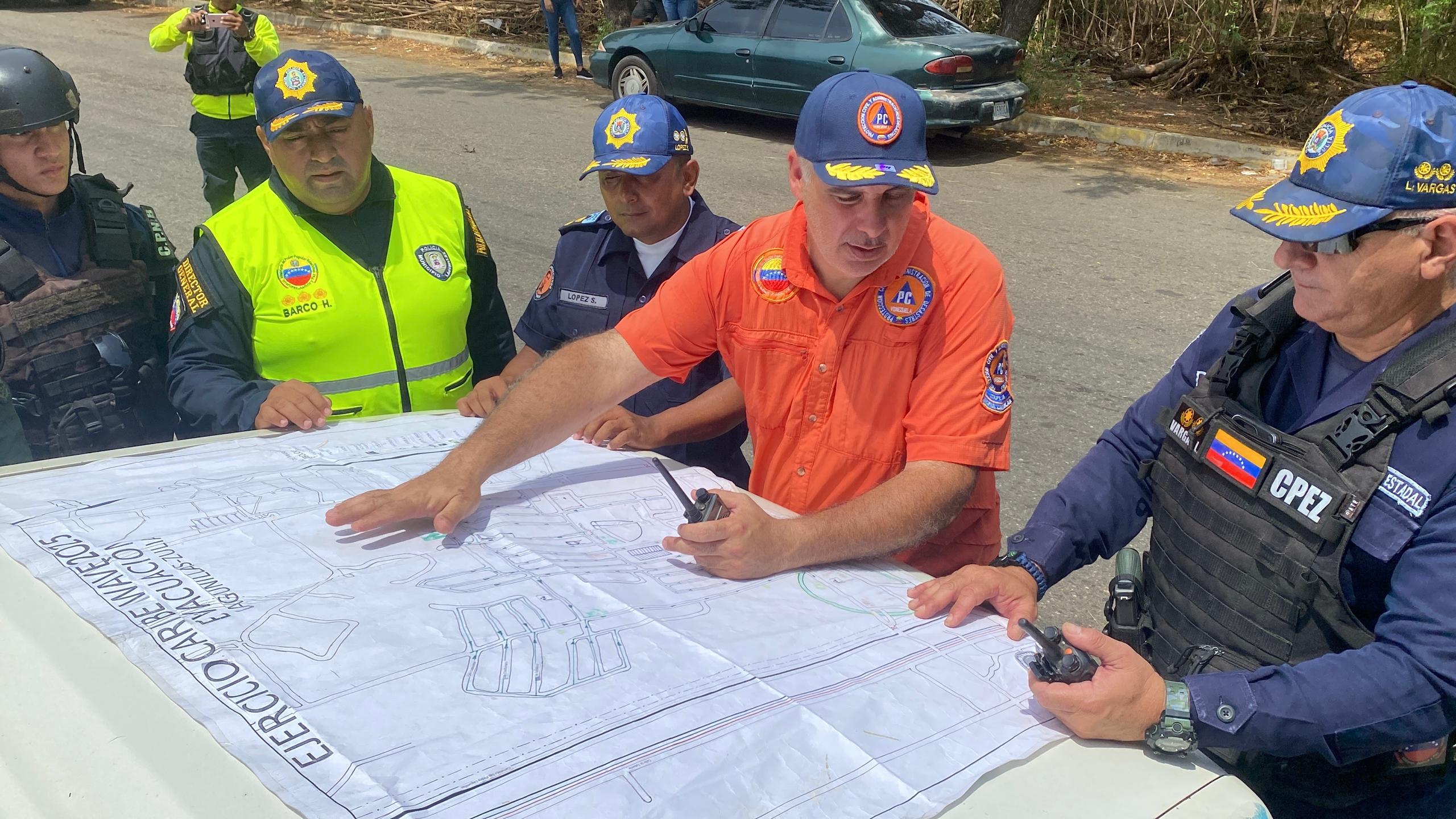 Realizan en el municipio Lagunillas simulacro Caribe Wave 2025