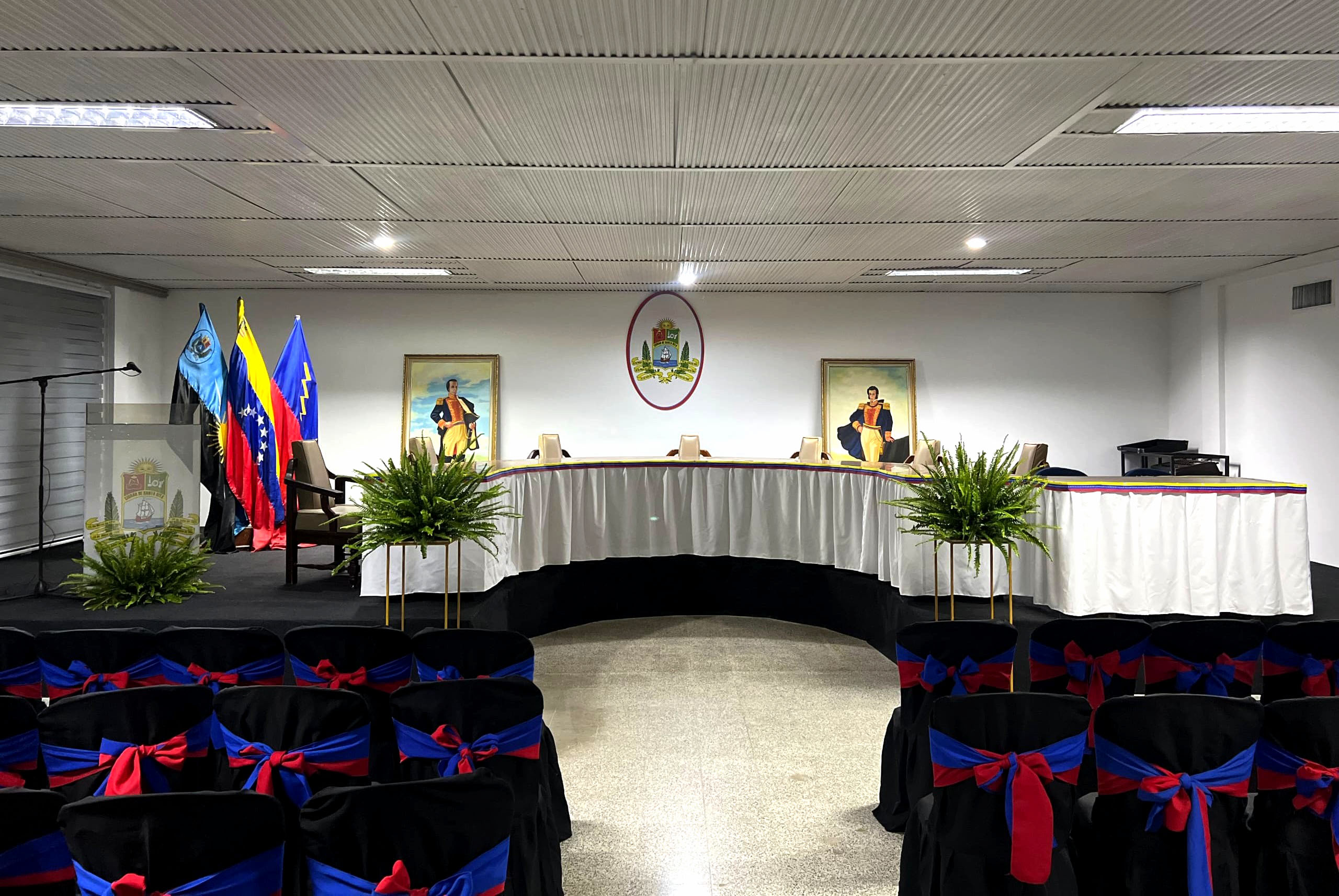 Recuperado salón de sesiones Atilio Fossi de Santa Rita
