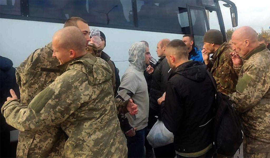 Rusia y Ucrania intercambian 175 prisioneros de guerra