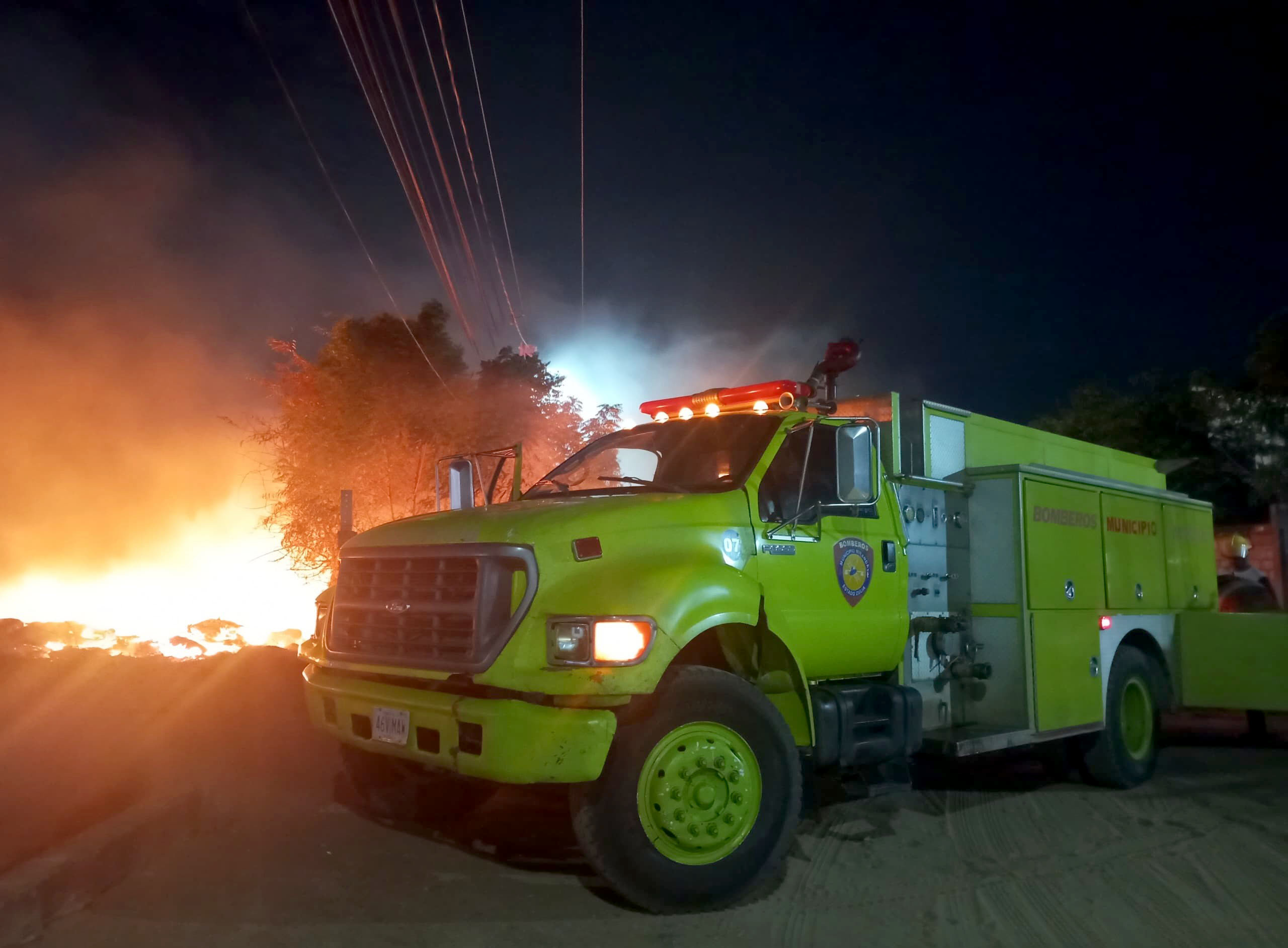 Cuerpo de bomberos de Miranda atendió 336 eventualidades en el mes de Marzo
