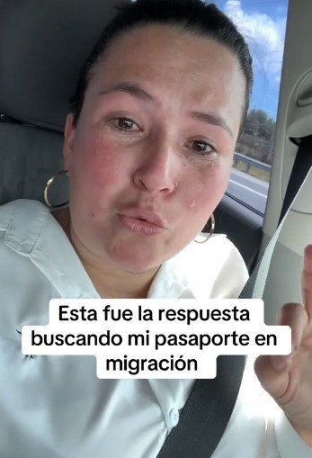 “Salí con grillete puesto”: venezolana denuncia que migración no sabe dónde está su pasaporte