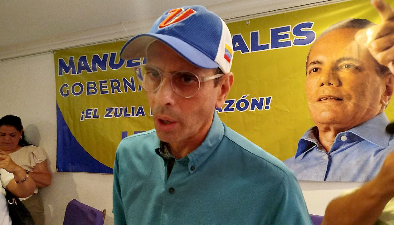 Capriles en Maracaibo Defensa del voto