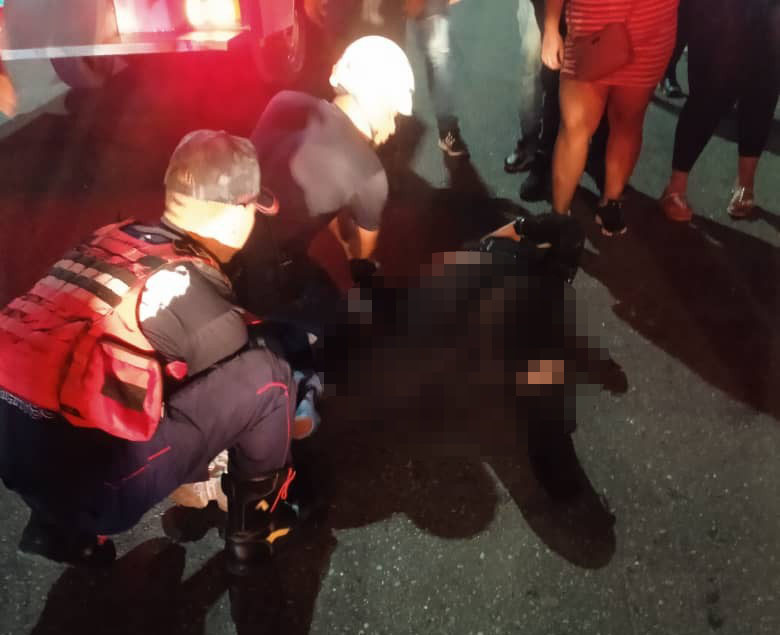 Bomberos reporta dos choques y dos heridos