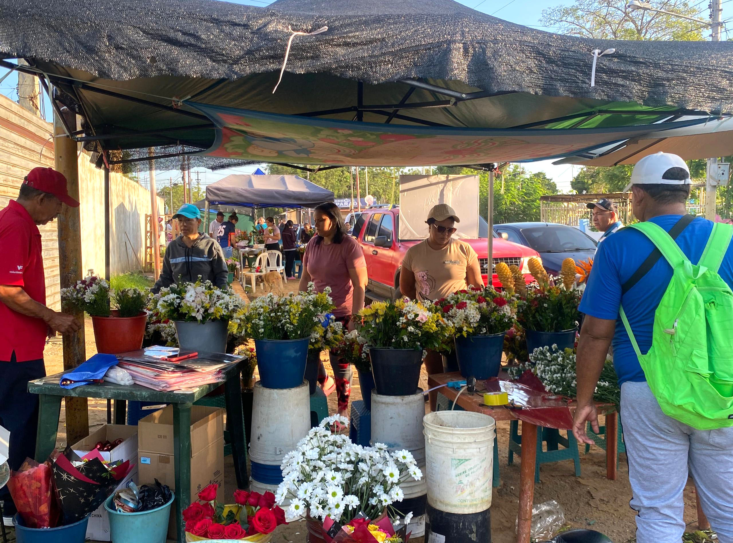Cementerio de Cabimas en el Día de las Madres