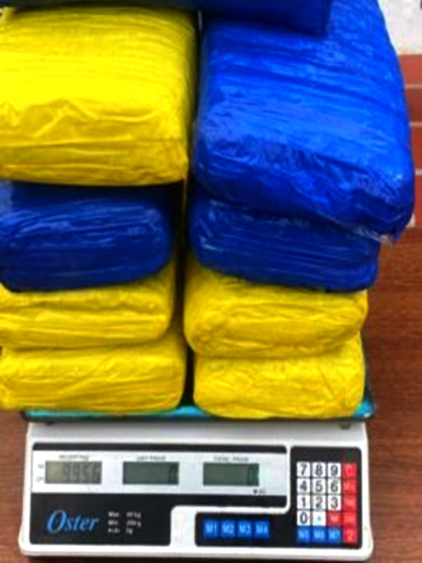Detienen a sujeto con 10 panelas de marihuana en Tucacas