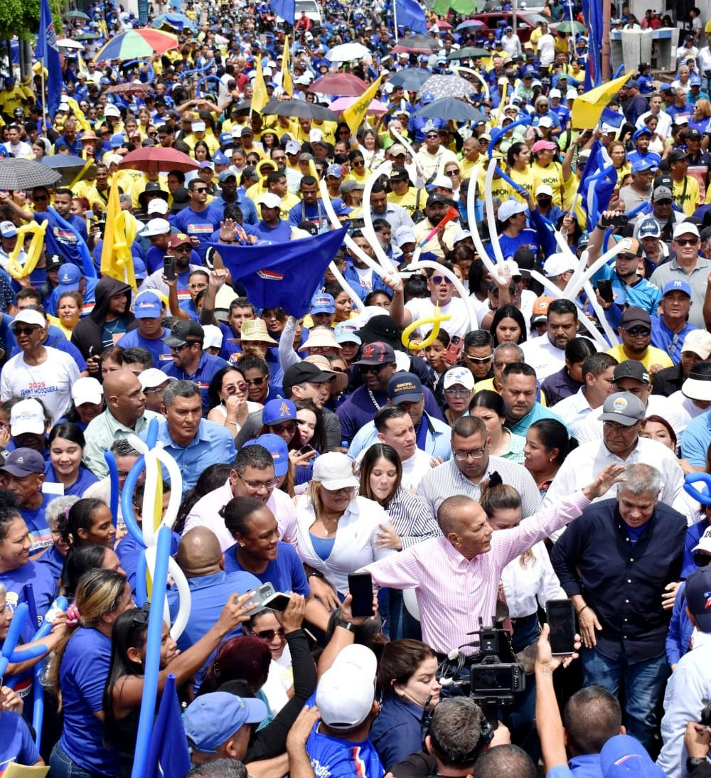 La marea multicolor con Rosales también desbordó a Lagunillas