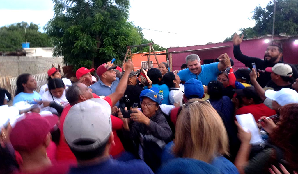 Luis Caldera en Cabimas
