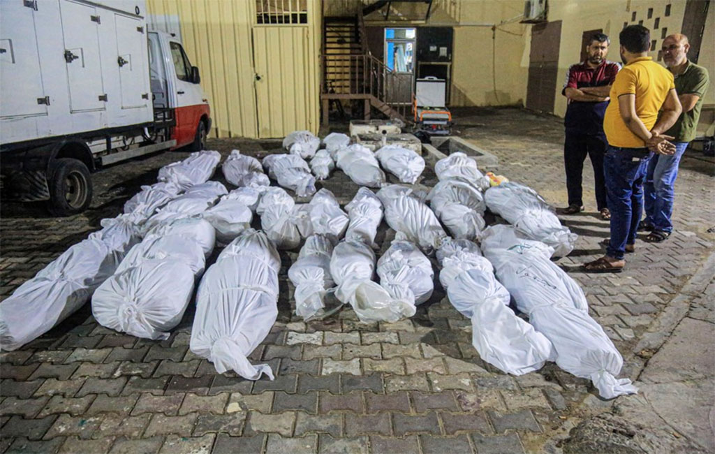 Masacre en Gaza Israel asesina a cinco periodistas y cerca de 100 civiles en una noche