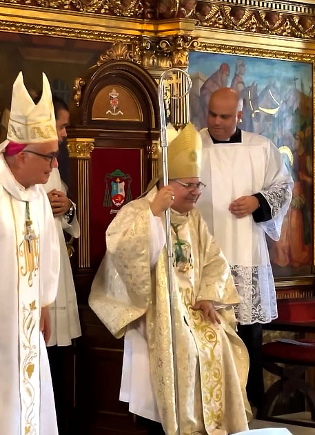 Monseñor Ángel Caraballo arzobispo de Cumaná