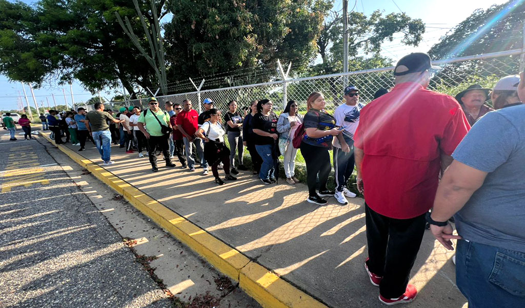 Simulacro electoral en Simón Bolívar