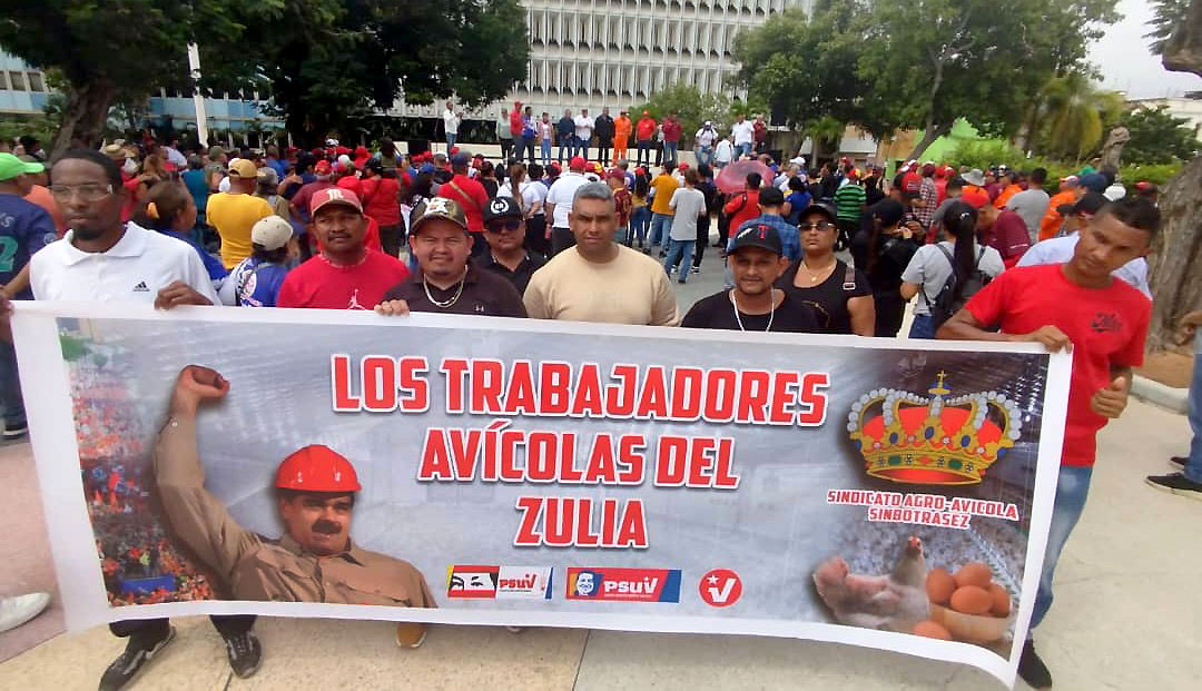 Trabajadores bolivarianos celebraron aumento integral de 160